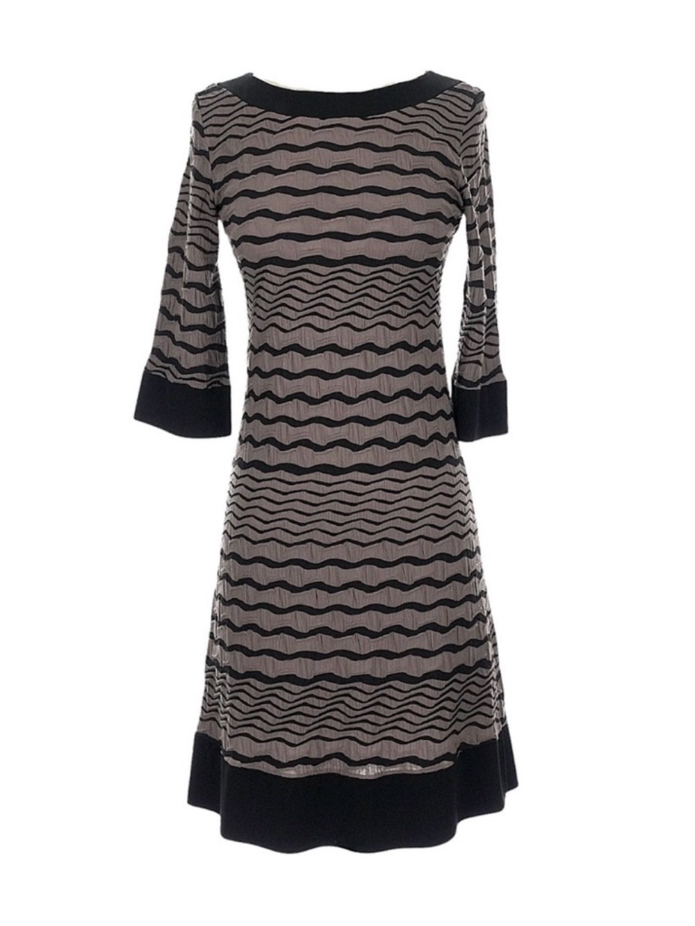 Papillon Blanc Geometric Pop-Over Dress